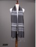 Fashion Scarf W/ Linear Pattern